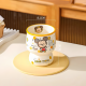 Porcelain Mug 320ml Set 4 Pcs